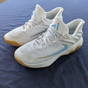 Nike White and Navy Athletic Shoes